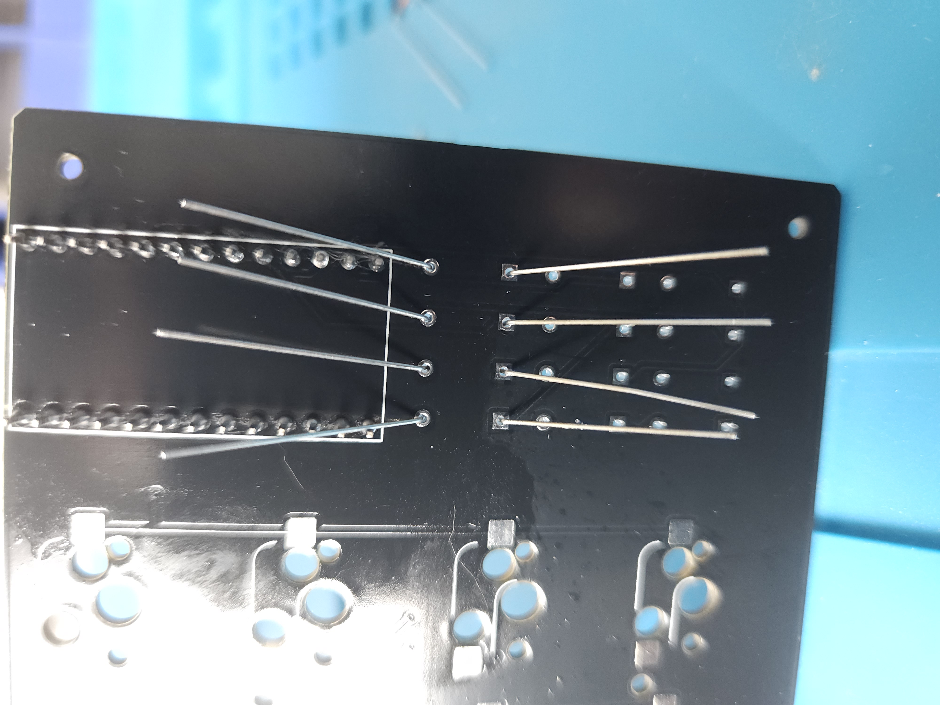 Diodes in the back of the PCB
