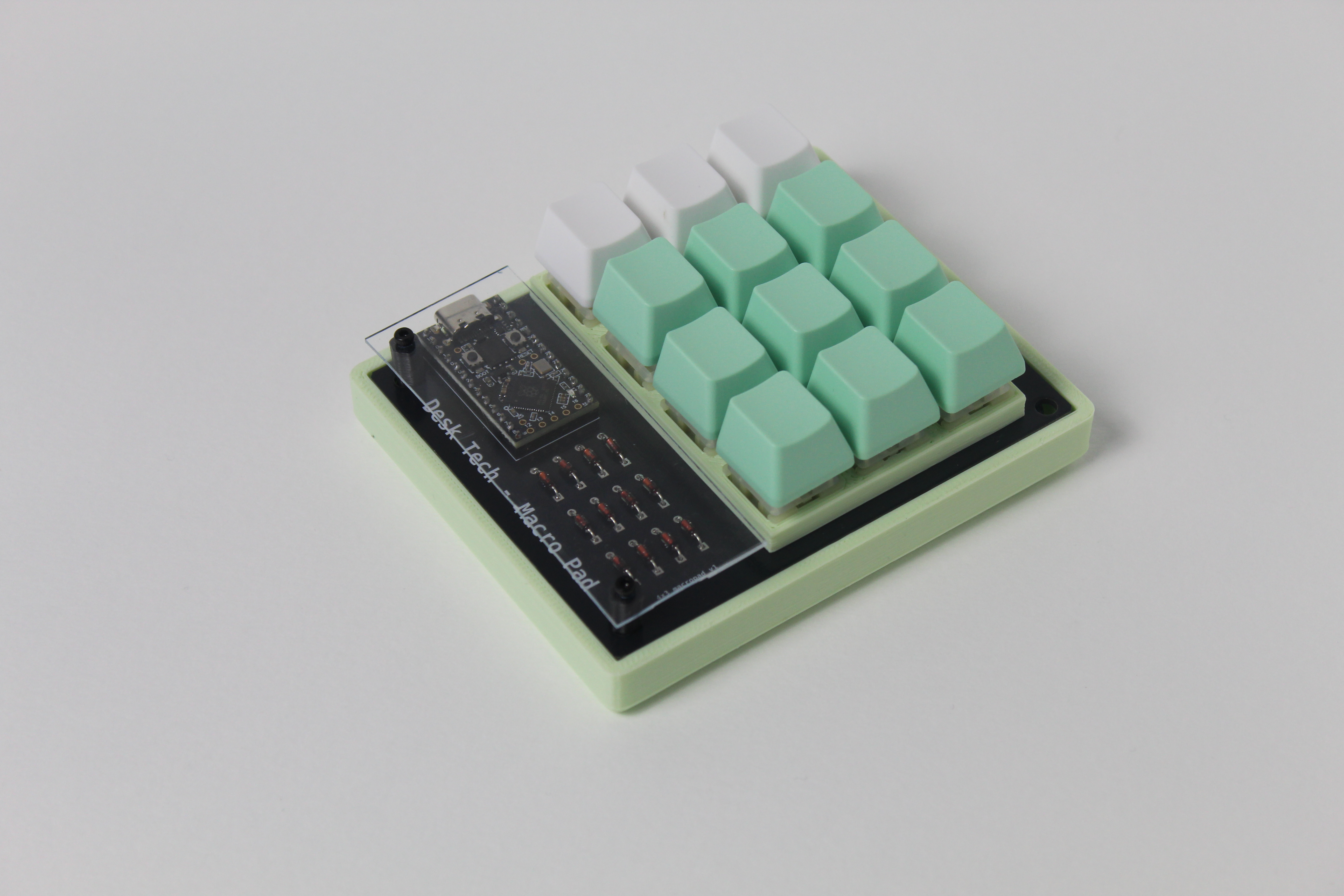 Macropad green view